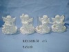 Wholesale Resin angel with light holder home decoration