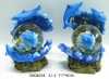 Polyresin dolphin Water globe