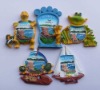 Wholesale resin 3d fridge magnets,resin tourist magnet sticker refrigerator souvenir magnet hand magnet