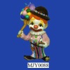 Wholesale resin smiley clown