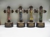 Wholesale Polyresin angel cross decoration