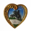 Wholesale resin magnet in heart shape