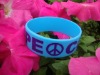 Wholesale Hot Sell Silicone Bracelet/fashion silicone bracelets/debossed/printed bracelets