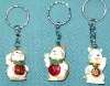 Wholesale lovely cat resin key chain