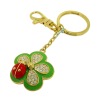 Wholesale New Style Metal Flower Keychain