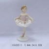 Wholesale Polyresin ballet dancing figurine H:10.5CM