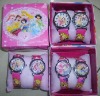 Wholesale princess quartz kids watch