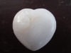 Wholesale SEMI-PRECIOUS STONE white marbl HEART