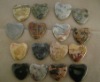 Wholesale marble heart stone craft