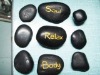 Wholesale Natural engraved massage stones