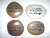 Engraved stones