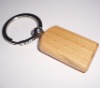 Wholesale promotional wooden keychain