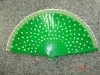 Wholesale promotional Wood hand fan/spanish folding hand fans