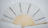 Wholesale wood folding fan/wood handheld fan