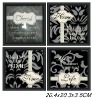 Wholesale Wooden Shadow Boxes w/ slik belt deco. 4 asstd
