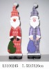 Wholesale Holiday craft christmas santa wooden decoration
