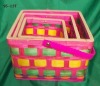 Wholesale home wood basket