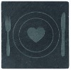 Wholesale slate board with heart like design