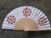 Wholesale wooden fan for gift