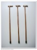Wholesale plain wooden with polished walking cane