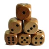 Wholesale wooden dice