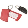 Wholesale red soft pvc luggage tag