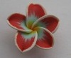 Wholesale beautiful polymer clay hand flower arts accessory