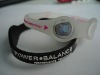 Wholesale Debossed silicone bracelet