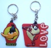 Wholesale 2011 Newfashioned soft pvc key chain
