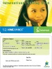 Wholesale pvc scratch Calling Card