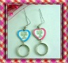 Wholesale heart key ring pendant as gift and promotion product.
