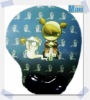 Wholesale NEW!!!blue cartoon wrist mouse pad