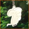 Wholesale pvc Mobile keychain