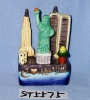 the Statue of Liberty
