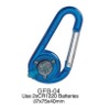 Wholesale keychain carabiner light