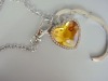 Wholesale yellow crystal bag hanger