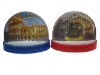 Wholesale magnet acrylic frame,photo frame snow globe fridge magnet