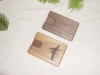 Wholesale wood business card holder