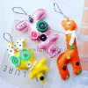 Wholesale handcraft leather phone charm