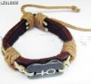 Leather bracelet