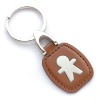 fashion leather key ring