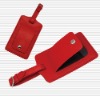 PU luggage tag