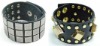 Wholesale kzb01 fashion leather bangles