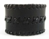 Wholesale Double Row Braided Leather Bracelet