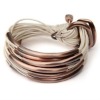 Magnet Braided Genuine Leather Bracelet