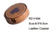 Leather Coaster
