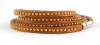 Wholesale Multi Row Stud Leather Bracelet