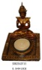 Polyresin Red Buddha Candle Holder