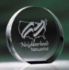 Corporate Gift Etched Crystal Gift Ideas paperweight