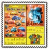 cartoon 3D handcraft car sticker